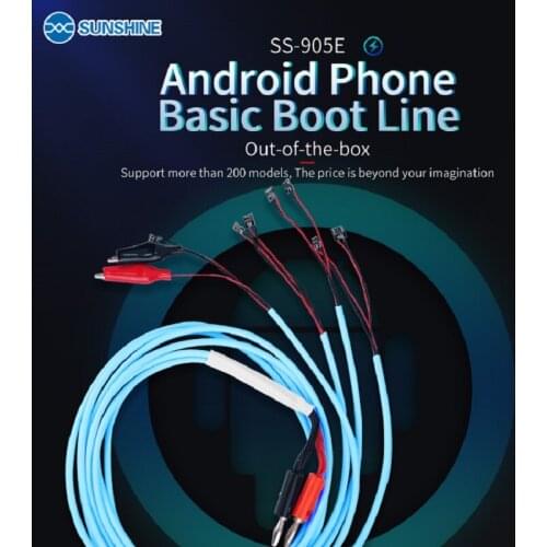 SS-905E Android Phone Power Supply Line Test Cable Boot Control Line for Samsung Huawei Android Xiaomi Phone Power wire Tools