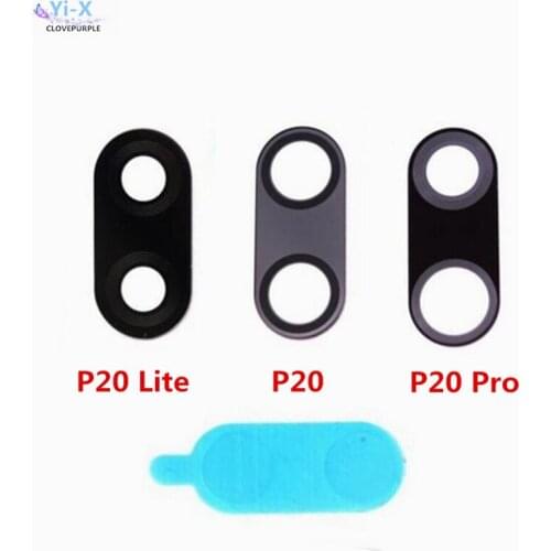 Rear Back Camera glass Lens For huawei Ascend P20 / P20 lite / P20 pro with adhesive Sticker