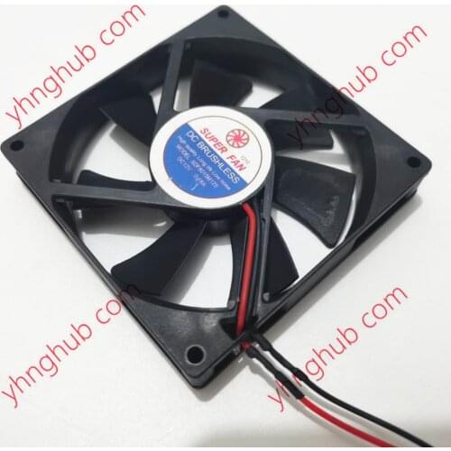 SUPER FAN SDF8015M12S DC 12V 0.18A 80x80x15mm 2-Wire Server Square Fan