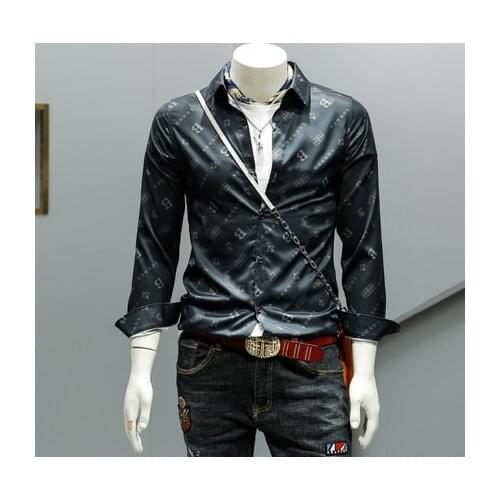 TAOPU Men's Long Shirts