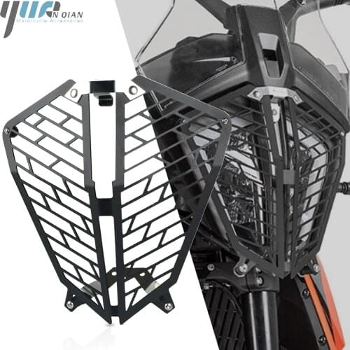 Motorcycle Headlight Protector Cover Grill For 790 890 ADVENTURE R/S 790ADVENTURE 890ADVENTURE ADV R S 2019-2021 Accessories
