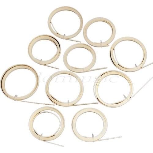 10 Pcs Guitar Binding Purfling Strips ABS Guitar Parts Accessories for Luthier Supplies 5 Feet 6mm 4mm 6 Color Available