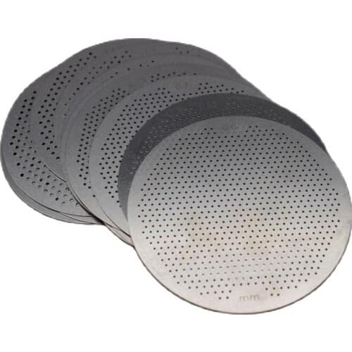 75 piece Diamond Sorting Sieves 80MM Plates For Loose Stones Jewelers Tools
