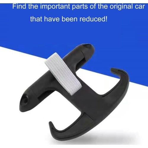 Car Trunk Hook Portable High Strength Plastic Hook Cargo Rack Sundries Storage Multifunction Horn Hook
