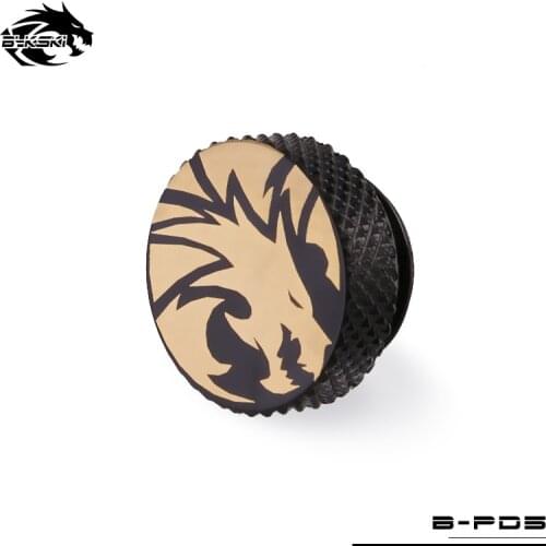 BYKSKI G1/4'' Plug Water Cooling System Metal Sealing Lock Radiator End Plug Special Edition PC Accessories Fitting B-PD5