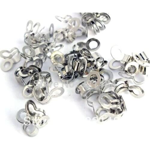 HOT SALE Dull silver plated 1000piece/Lot for 3.2mm Ball bead chain connector, chain link buckle clasp findings
