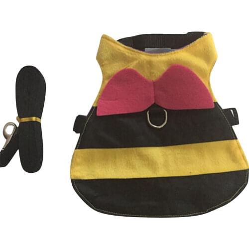 Pets Collar Adjustable Soft Harness Elastic Leash For Rabbits Small Animal Harness And Leash Chinchillas Hamsters Cats Clothing