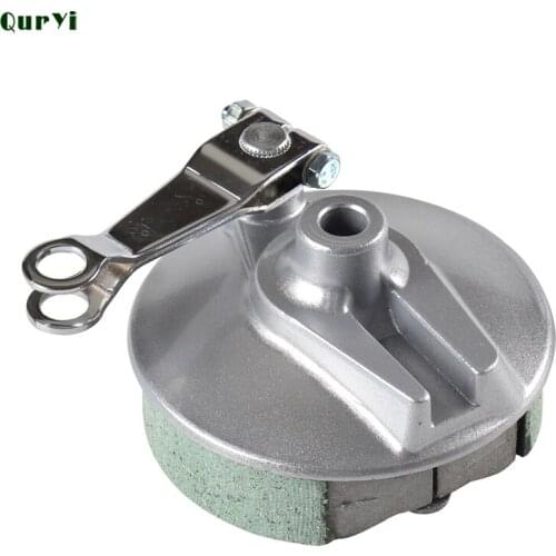 Front or Rear Wheel Brake Shoe Aluminum Drum Brake Pads for 10" hub 12 inch Rims CRF50 70 110CC