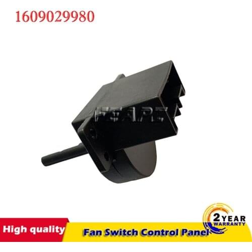Blower Regulator Fan Switch Control Panel Heating FOR PEUGEOT BOXER CITROEN RELAY JUMPER FIAT DUCATO 2006- 77367027 1609029980