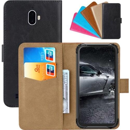 Luxury Wallet Case For Blackview BV5900 PU Leather Retro Flip Cover Magnetic Fashion Cases Strap