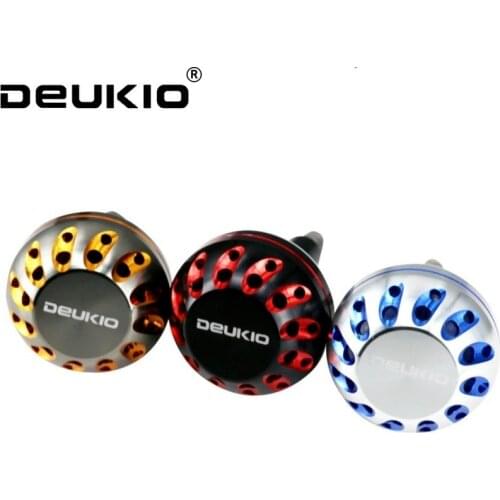 Deukio Fishing Reel Handle Knob for Daiwa Shimano Spinning Reel Alloy Material for 4000-6000 Model 45mm Diameter High Quality