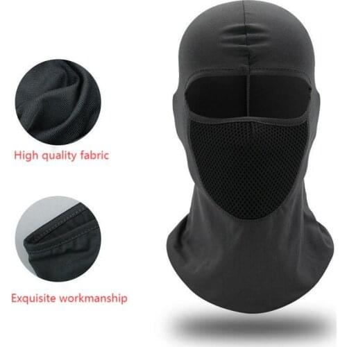 Motorcycle Sun Protection And Dust Wind Proof Headgear Riding Hat Tactical Balaclava Scarf Ski Cycling Hood Full Face Cover Mask