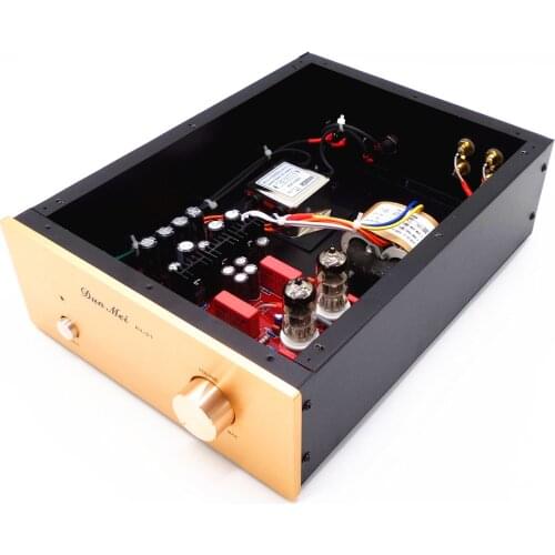 Improved Version Fax X-10d 12AU7/6N11 vacuum tube pre-amplifier (with Stable And Independent Power Supply Filter)