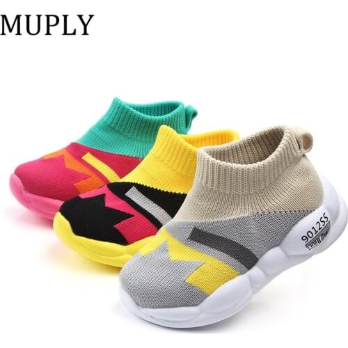 Spring Boys Girls Fashion Sneakers Baby/Toddler/Little Kids Trainers Children School Sport Shoes Soft Running Shoes