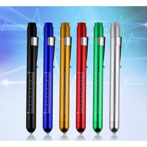 1PC High Quality Penlight Pen Light Torch Emergency Medical Doctor Nurse Surgical First Aid Working Camping Necessity