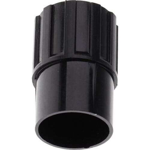 1x Black Tenor Saxophone Sax End Plug Bb Sax Cap Wind Instrument Parts for Woodwind Instruments