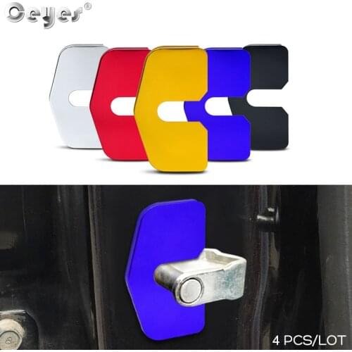 4Pcs Anti Rust Dock Lock Cover Sticker For VAUXHALL VXR Opel Saab Buick Car Styling Protective Auto Case Exterior Accessories