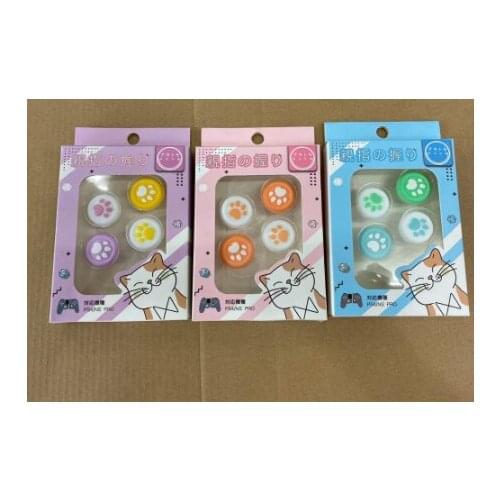 50Sets Silicone Thumb Grips NS pro ps4 Controller Joystick Analog Caps For Nintend Switch PRO Gamepad