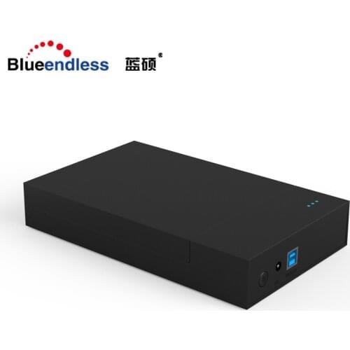 Blueendless 3.5 inch HDD Case SATA to USB 3.0 6Gbps 6TB HDD Enclosure for Laptop HD Hard Disk Box External Hard Drive