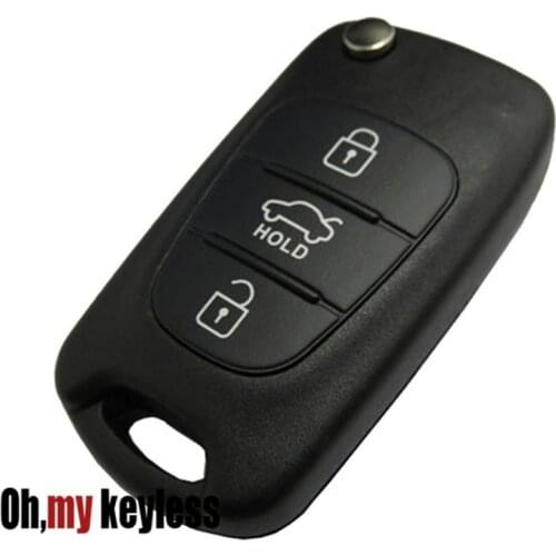 Replacement key shell for hyundai i20 i25 i30 i35 remote key case for kia k2 k3 k4 entry keyless transponder key fob cover