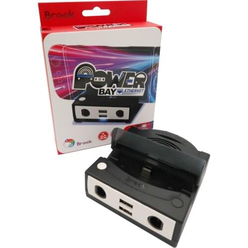 Brook Power Bay Ethernet Quick Fast Charging Dock Stand Station for Nintend Switch for GC for GameCube Controller (FM00008925)