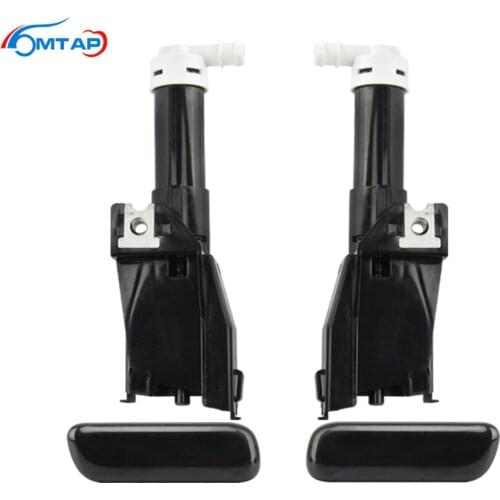 MTAP Head Lamp Washer Nozzle Actuator & Cover For Mitsubishi For Pajero V95 V97 2006-2019 Headlight Water Spray Jet / Cap Lid