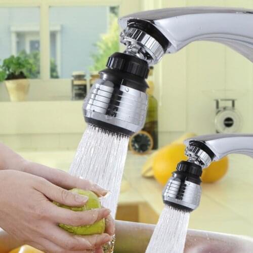 Adjustable Faucet Bubbler Tap water filter Nozzle 360 tap Aerator diffuser universal saver adapter Kitchen accessories E11811