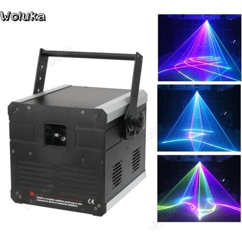 5W Full Color Laser Light beam Animation pattern lines effect bar stage lighting colorful Disco Party lights flash CD50 W01