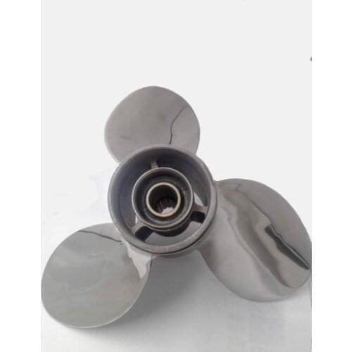 Free shipping 9 1/4x9 for Mercury stainless steel Propellers 14 tooth spline 9.9-20hp boat accessories marine propellers