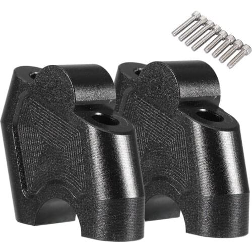 1 Pair of CNC machined aluminum alloy Motorcycle Handlebar Riser Clamp Fit for Honda NC700X NC700S NC750X NC750S CB500F CB500F