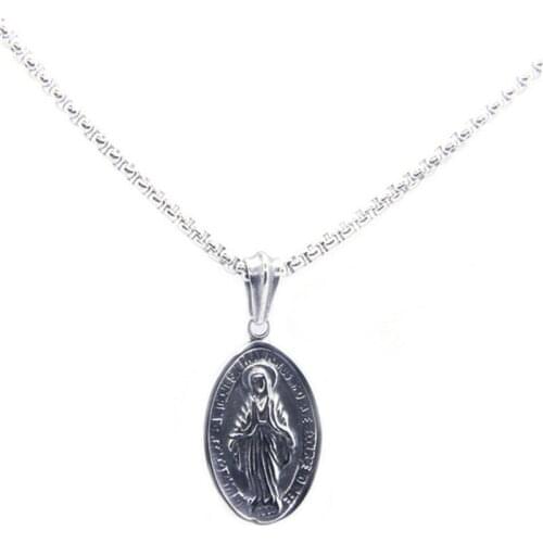 1pc Newest Cool Design God Pendant 316L Stainless Steel Jewelry God Jesus Pendant