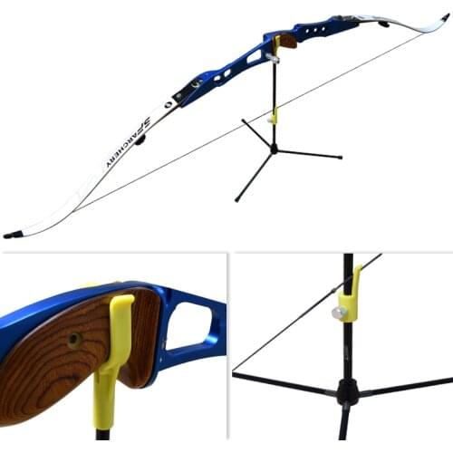 1X Recurve Bow Stand Holder Archery Bow Tool 7 Colors Accessories Free Shipping
