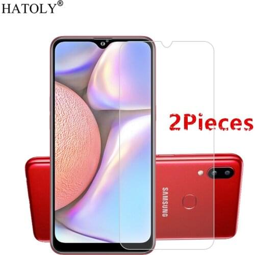 2PCS For Samsung Galaxy A10s Glass for Samsung A10s Tempered Glass Film Screen Protector Protective Glass for Galaxy A10s A107F