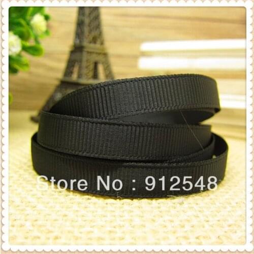 3/8" (9mm) Solid Color Grosgrain Ribbon Packing 20yard/lot bow celebration decoration DIY Materials Tape,DXCS57