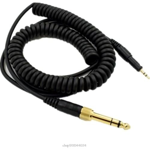 Headphone Adapter Spring Cable Cord Line Replacement for ATH-M50x M40x M60x M70x Headphones Ja22 21 Dropship