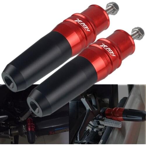 FOR HONDA XADV 750 Motorcycle CNC Accessories Aluminum Exhaust Slider Crash Protector XADV 750 XADV750 2017 2018 2019 2020