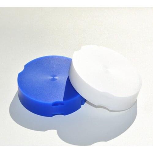 6 Pieces OD95*10mm~16mm Dental Blue White Wax Disc Block Blanks For ZirkonZahn Milling System M5,M3,M1 Dental Blue Wax Block