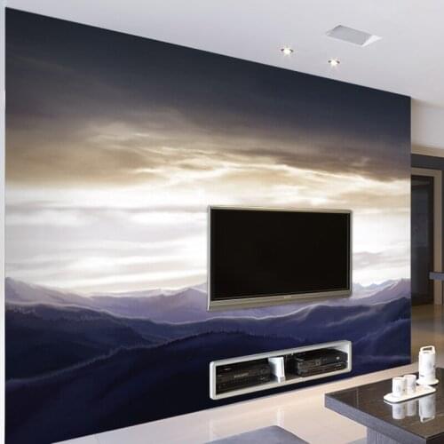 Large Papel Clouds naturalsecnery murals 3D wall Murals Wallpaper for living room TV sofa background 3d photo mural Wall paper