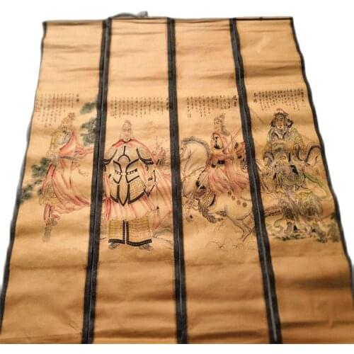 China calligraphy Paintings Scrolls Chinese Painting SCROLL FOUR SCREEN