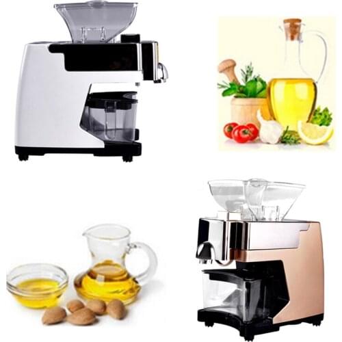 Mini Peanut Soybean Seed Oil Press Machine Commercial Home Oil Extractor Expeller Presser 110V Or 220V Available