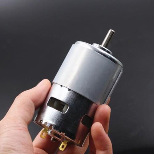 DC 12V 24V single and double ball miniature bearings motor 775 795 8956000rpm10000rpm12000rpm large torque low noise
