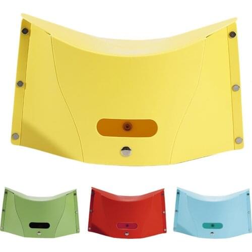 Multifunctional Folding Chair Outdoor Portable Stool Basket Plastic Chair Camping Stool Convenient Fishing Plastic Chair