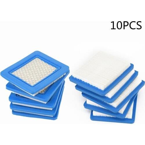 New 10 Pcs/lot Flat Air Filter Cartridge 399959 Lawn Mower Parts Home Garden for Briggs & Stratton 491588S 494245 5043 5043D