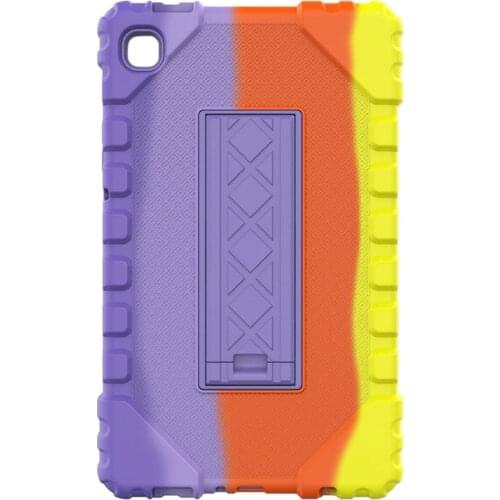 NEW-Tablet Case Soft Silicone Dustproof Drop-Proof Scratch-Proof with Stand for Galaxy Tab A7 Lite 8.7 2021
