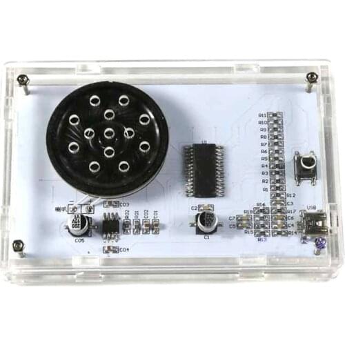 LED Display Music Spectrum Analyzer Amplifier Hifi MP3 PC Audio Level Meter Kits