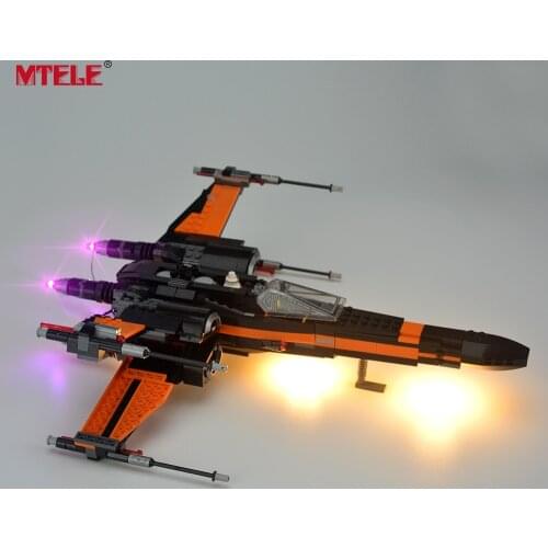 MTELE LED Light Kit for 75102/75149 Poes X-Wing Fighter Compatible With 05029/05004