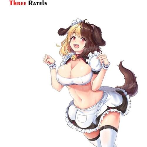 Three Ratels A71 Last Origin Of Hachiko Castling Sticker For Girls Bedroom Wall &Toilet Mirror&Auto Decorative Decal