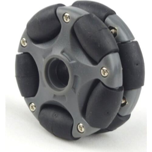 58mm Nylon Omnidirectional Wheel Omni Tire Universal Tyre For Arduino DIY Smart Car RC Toy Compatible Lego Plastic Hub Coupling