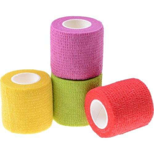 Waterproof Elastic Self Adhesive Medical Bandage Gauze Tape Nonwoven Cohesive First Aid Kit for Ankle Finger Muscle Care