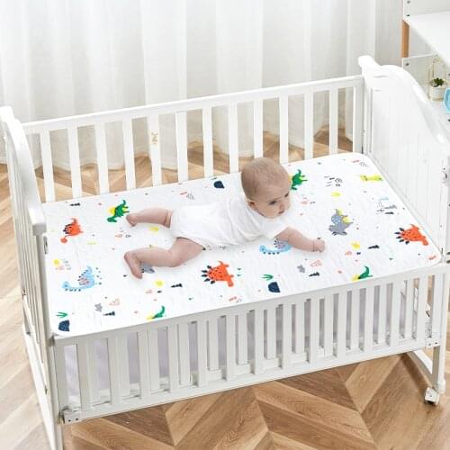 Newborn Waterproof Changing Pads Baby Diaper Mat Infant Urine Isolated Mat Washable Kids Bed Sheet Covers Mattress for Children